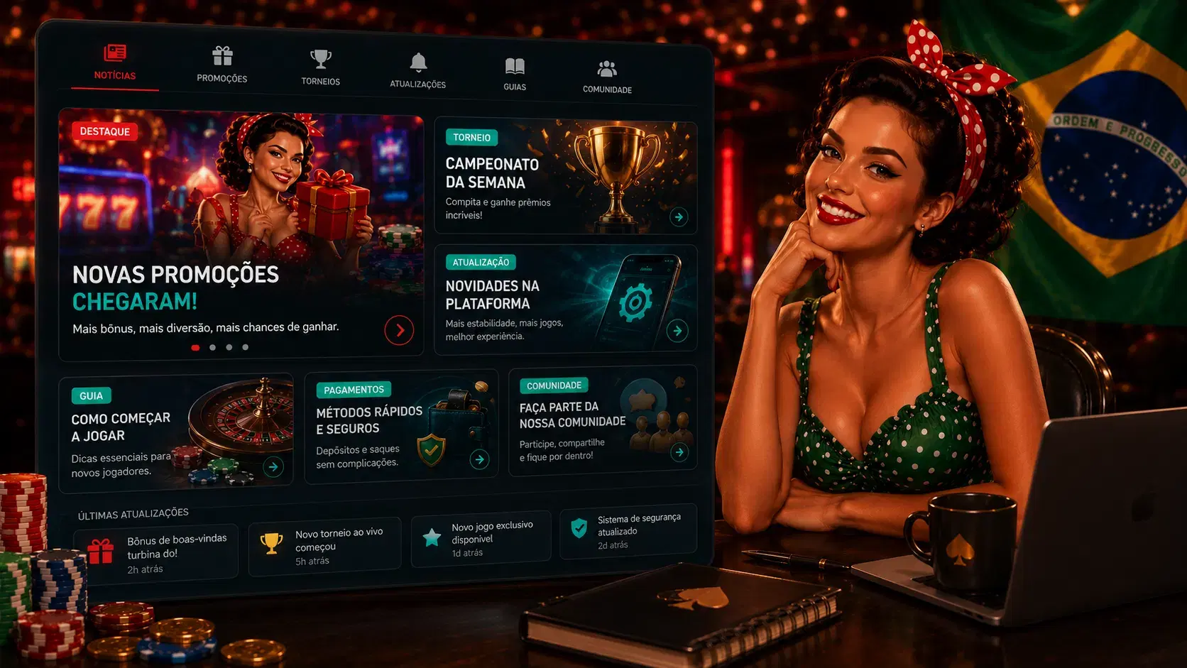 Pin Up Casino Brasil community updates and casino news
