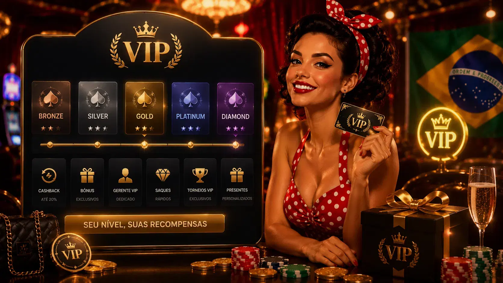 Pin-Up VIP rewards club and loyalty program