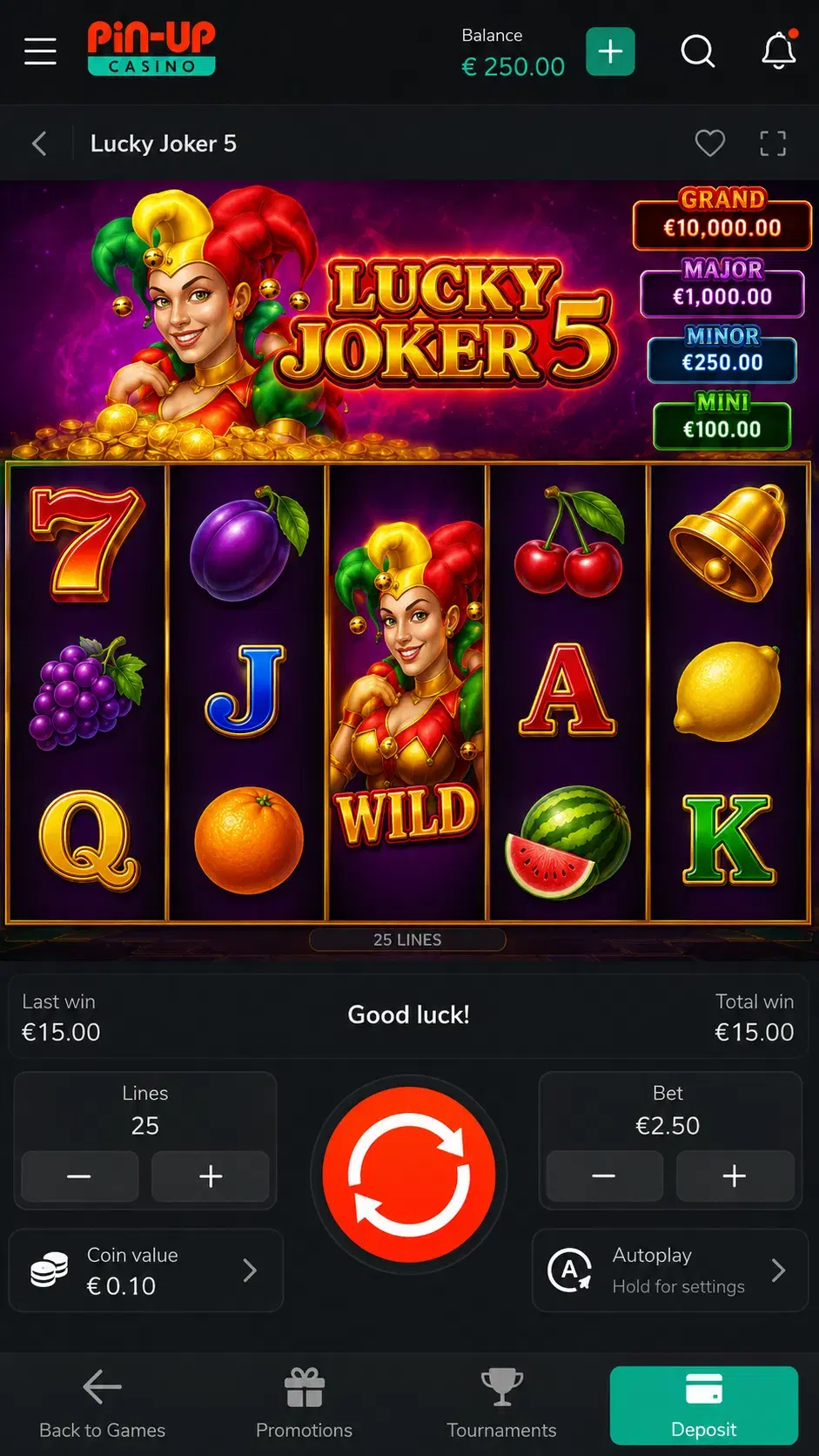 Casino screenshot 2